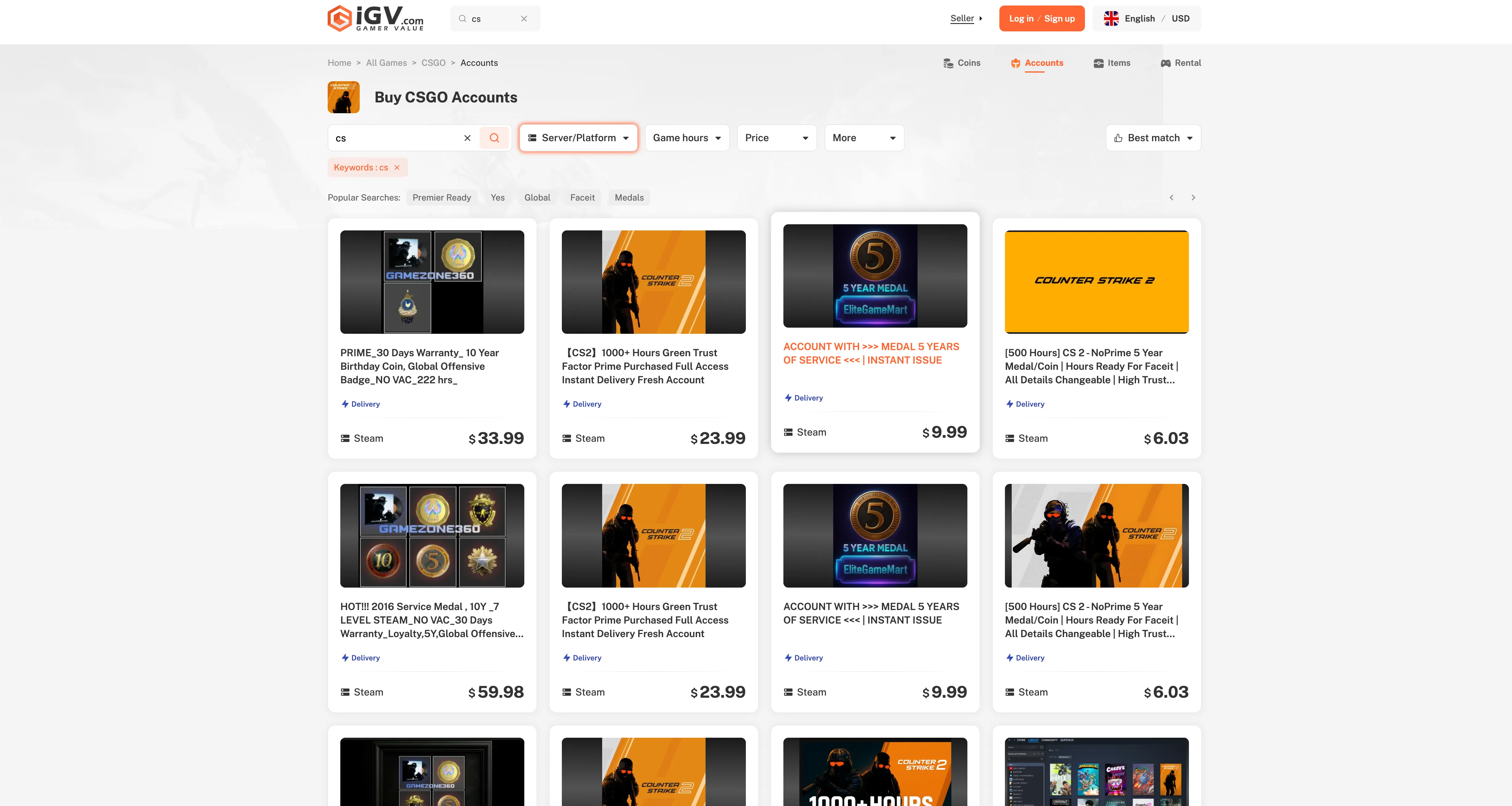 best sites to buy csgo accounts